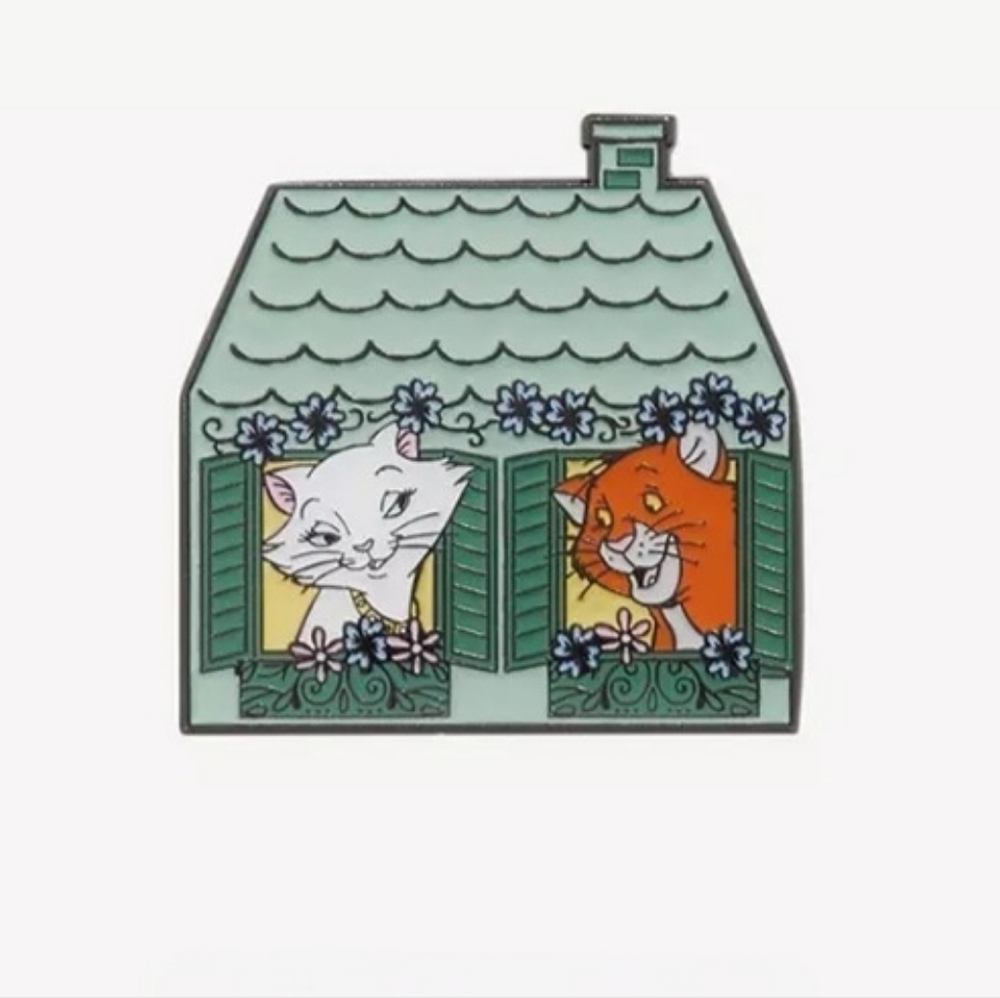 (3/$60)Loungefly Disney Aristocats Duchess and O'malley Enamel Pin